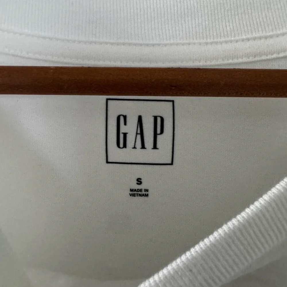 NWT Gap 100% Cotton Casual White T-Shirt Dress with Pocket Women’s Small - Picture 5 of 7